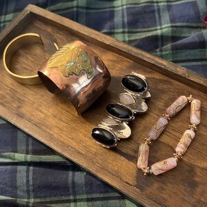 Cuff and Bracelet Set